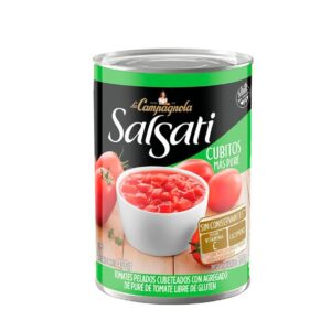 TOMATE CUBITOS + PURE "SALSATI"